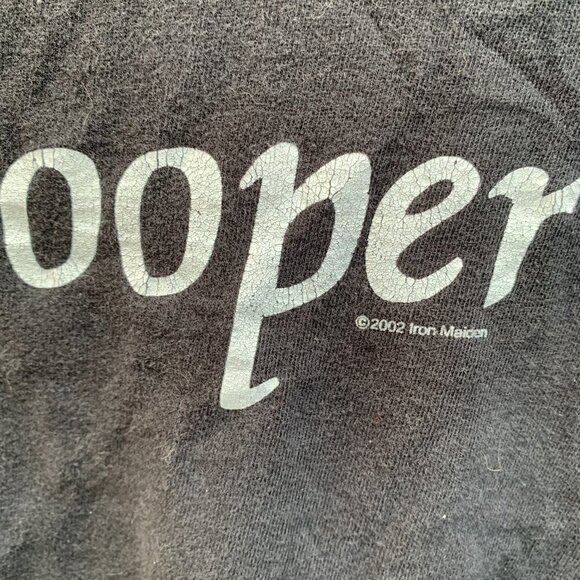 Vintage 2002 Iron Maiden Graphic T Shirt 'The Trooper' Large - Picture 6 of 9